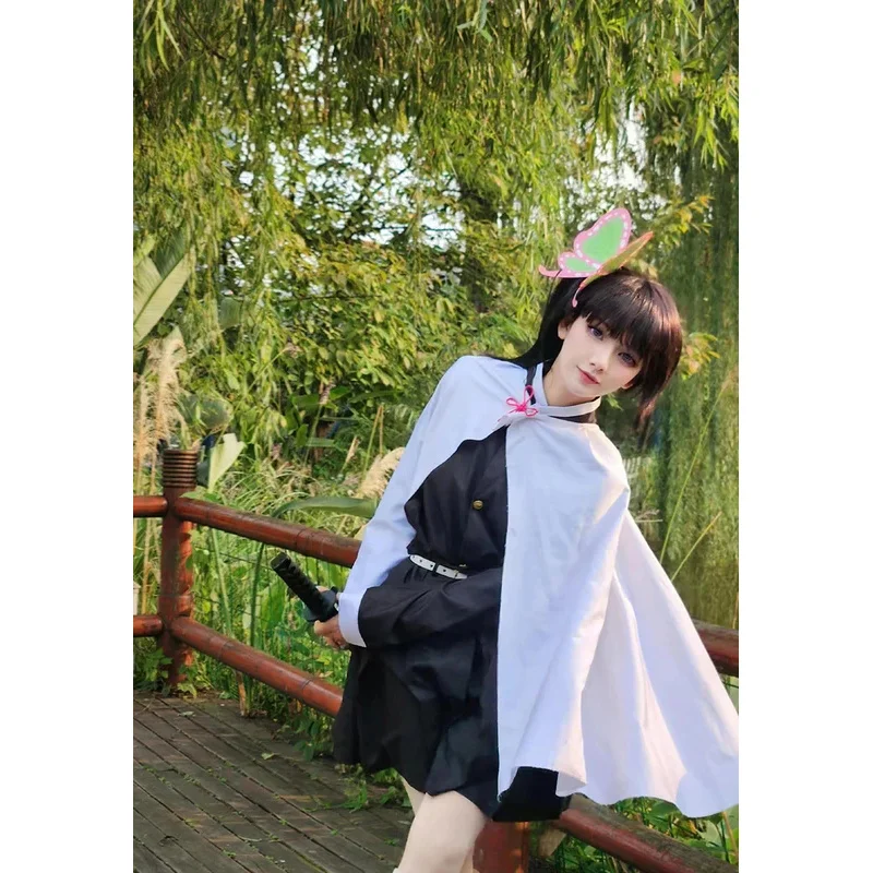 Костюм для косплея Kanao Tsuyuri Kanawo аниме рассекающий демонов неформенный Kimetsu No Yaiba