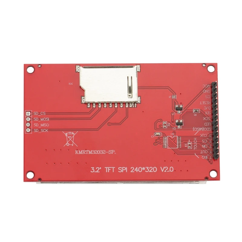 3 2 дюймовый серийный TFT ЖК-модуль 320X240 SPI с сенсорной панелью IC ILI9341 |