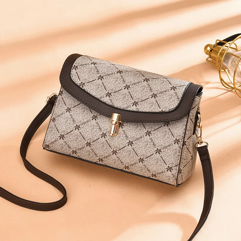 

Dropshipping female retro crossbody bags ladies small square bag fashion elegant shoulder messenger bags