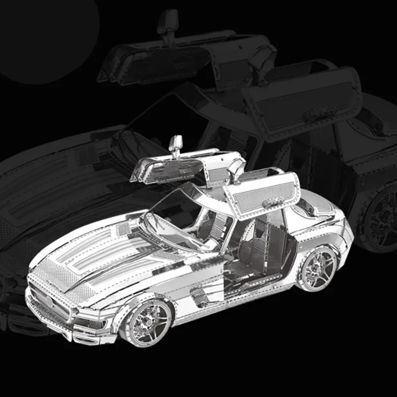 Автомобиль 3D металлический пазл модели наборы DIY Лазерная вырезка головоломки