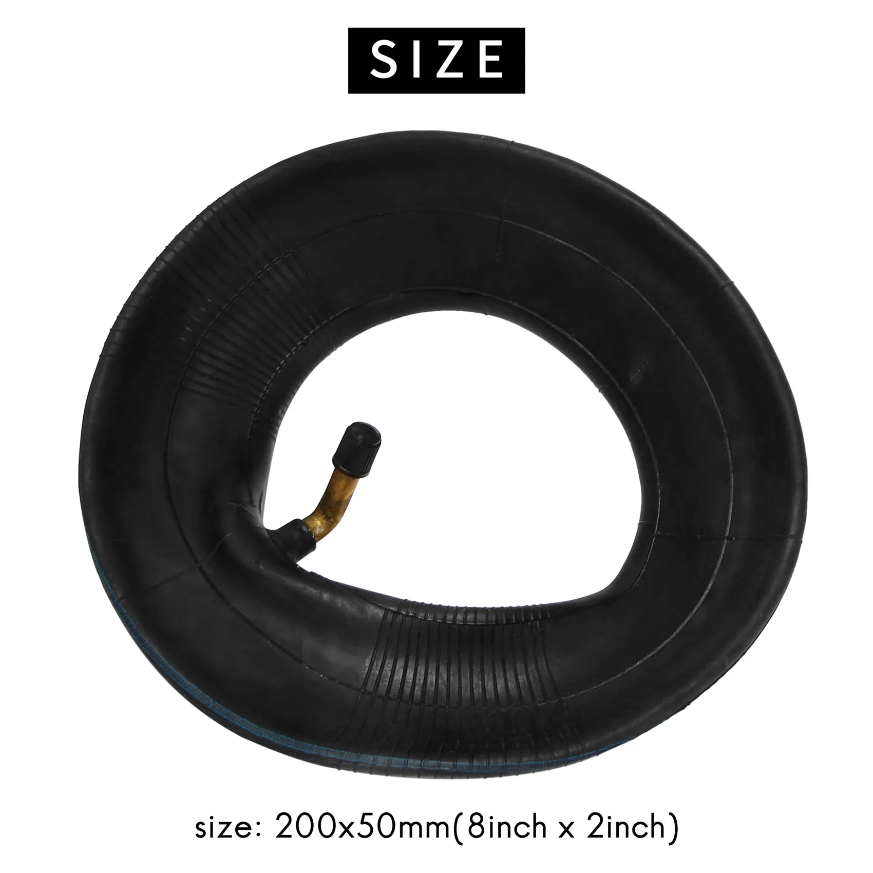2 упаковки внутренних трубок 200X50 8 дюймов x дюйма для бритвы E100 E200 Schwinn Bladez Mongoose