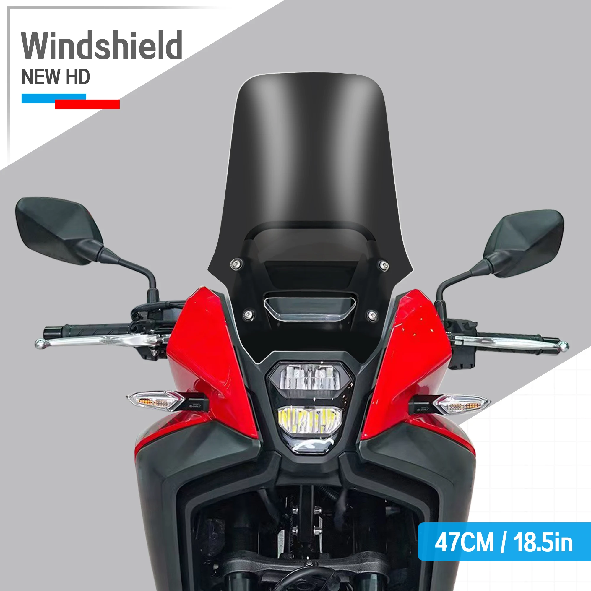 

Ветрозащитный экран для мотоцикла Honda NX500 NX400 nx 500 2023 2024 nx 500 NX500