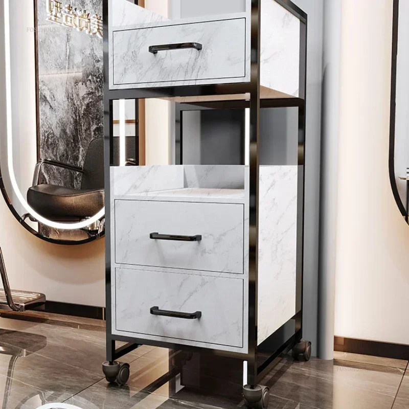 Тележка для хранения с колесами колесница De Service парикмахерская тележка