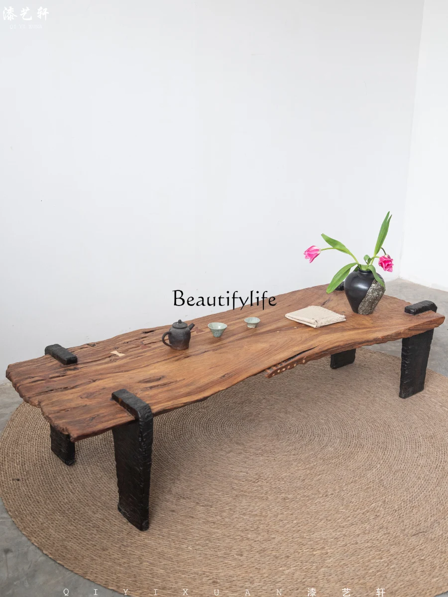 Ваби Песчаный ветер полностью твердый деревянный чайный столик с татами