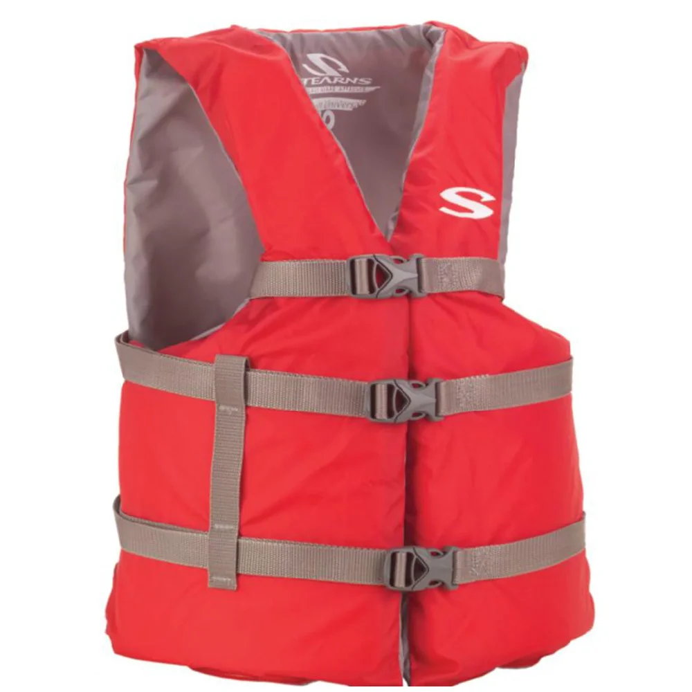

Stearns Adult Classic Series Universal Life Jacket and Vest Flotation, Red