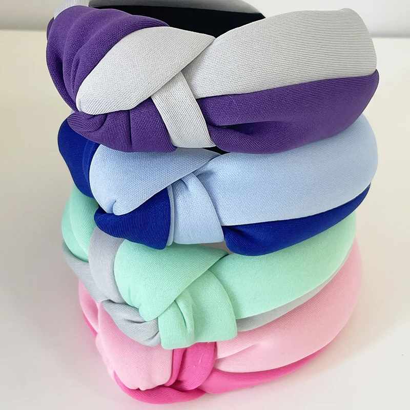 

Colorful Sponge Padded Knot Headband Hairband Hair Jewelry Hair Accessories