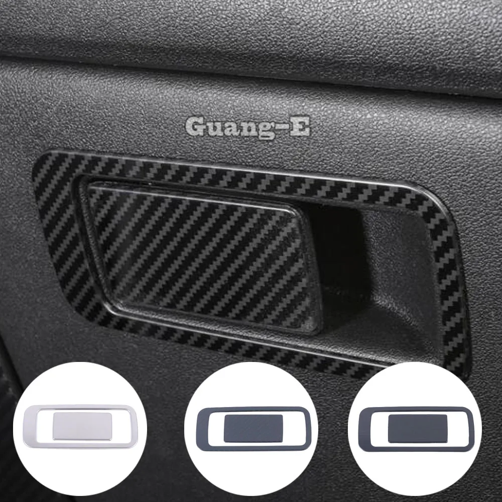 

Sticker Cover Storage Armrest Co-Pilot Handle Glove Box Front Trim Frame Panel For Hyundai Elantra Avante 2020 2021 2022 2023