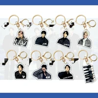 kpop bangtan boys new album festa backpack car decoration key chain acrylic doll model pendant accessories gifts suga jimin v jk