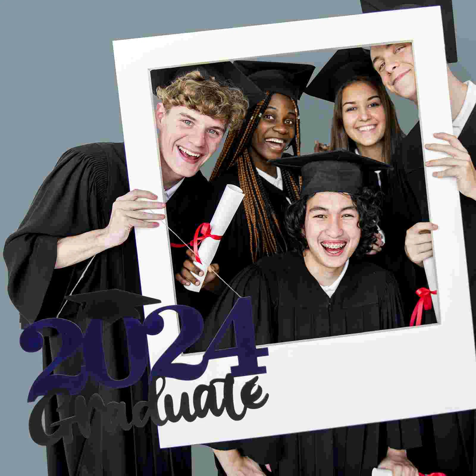 Выпускной вечер 2024 деревянная вывеска украшение для выпускника реквизит