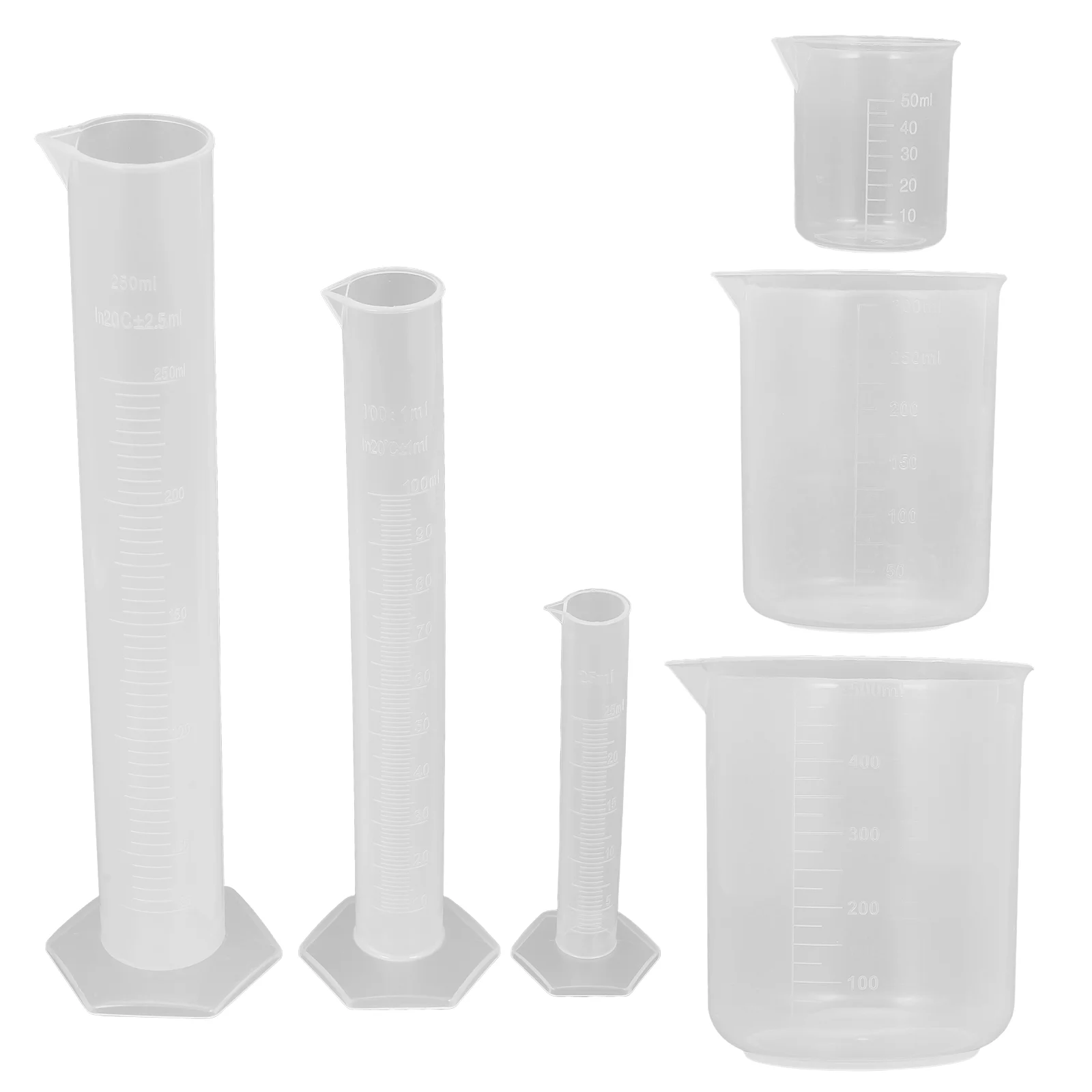 3 шт./компл. лабораторная посуда колба для химии градуированный цилиндр мерные