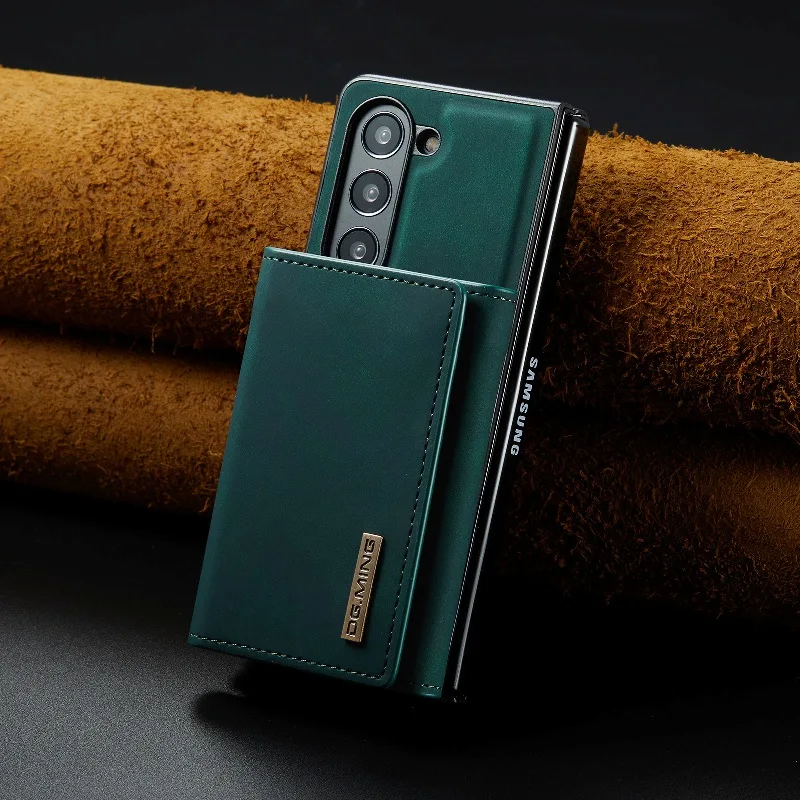 Магнитный чехол-кошелек 2 в 1 с отделениями для карт чехол телефона Samsung Galaxy Z Fold 6/Z