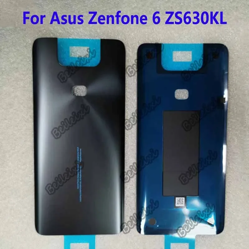 Задняя крышка батарейного отсека для Asus Zenfone 6 ZS630KL защитная прочная задняя