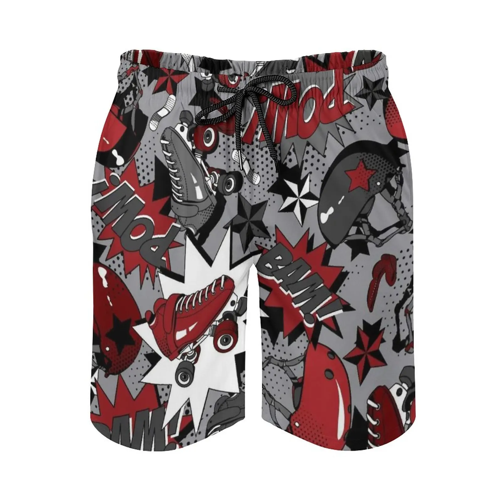 

Roller Derby Slam Men's Sports Short Beach Shorts Surfing Swimming Boxer Trunks Bathing Roller Derby Roller Skate Skate