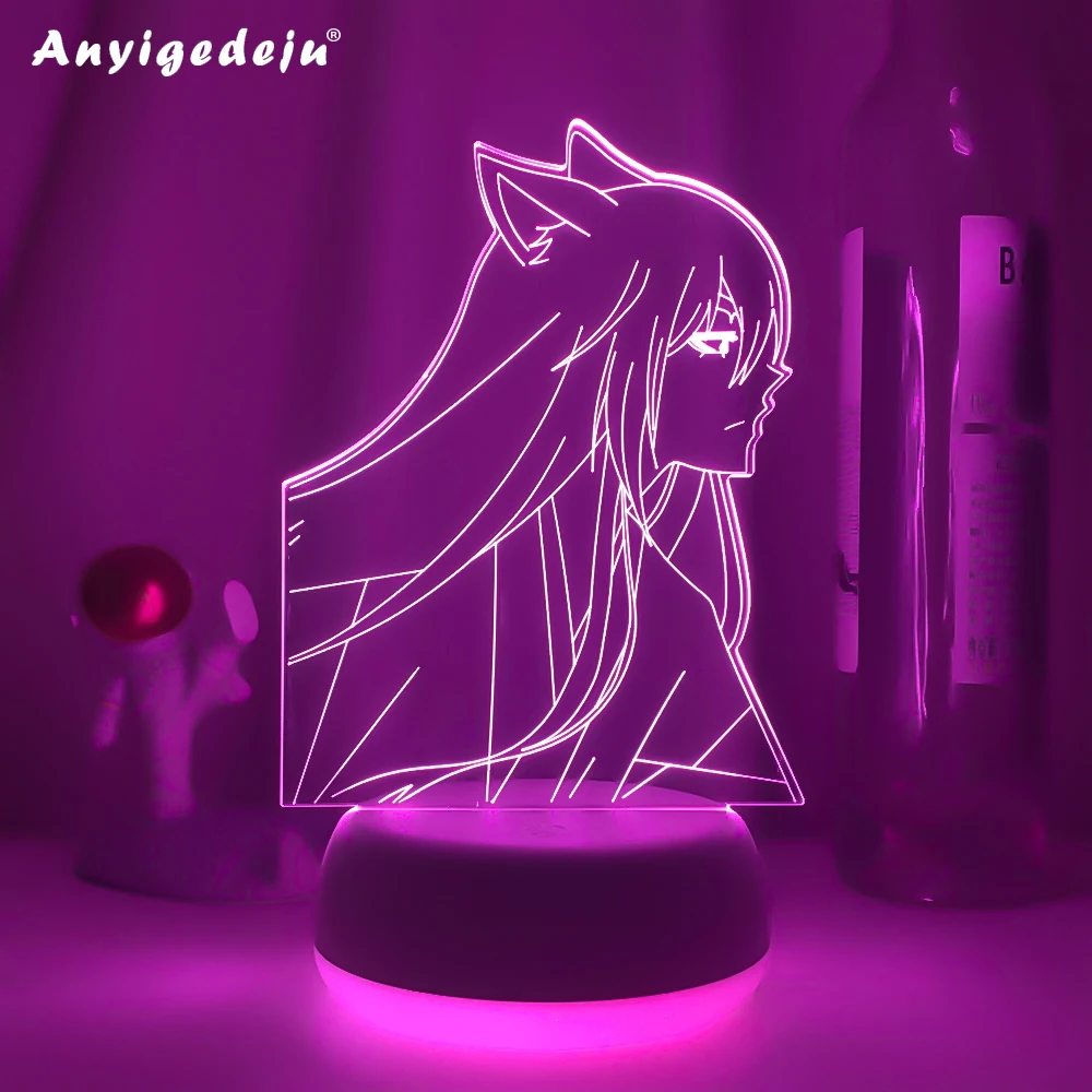 

Acrylic 3d Lamp Anime Kamisama Kiss Tomoe for Bedroom Decor Night Light Children's Birthday Gift Room Desk Led Light Manga Tomoe
