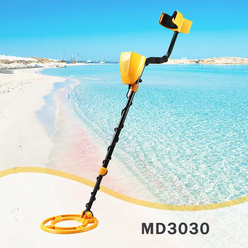 

MD3030 Underground Metal Detector Treasure Hunter LCD Display Adjustable Gold Finder Digger Under Shallow Water High Sensitivity