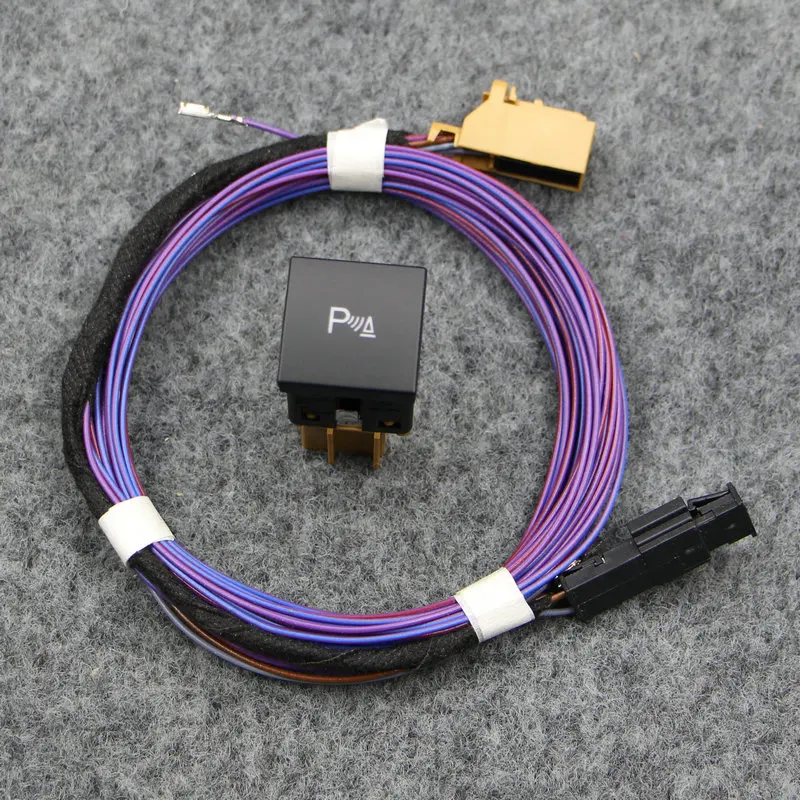 

Apply to Golf 6 MK6 Jetta Touran Scirocco Reversing radar switch Ops switch Cable 1TD 927 122