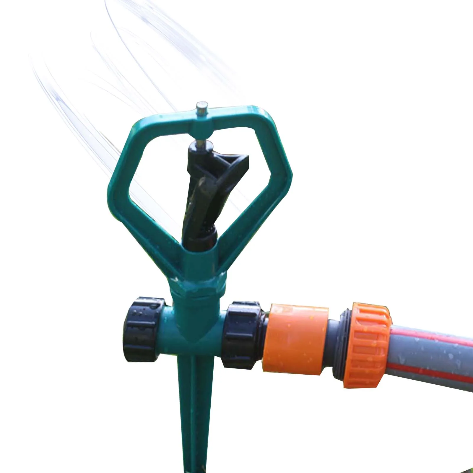 

Ороситель для газона, вращающийся на 360 градусов