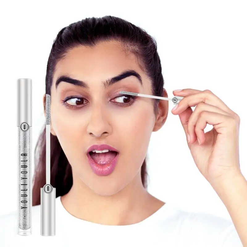 

Блестящая тушь для ресниц, водостойкая сияющая тушь для ресниц, Водостойкая тушь для ресниц, стойкая Косметика для макияжа глаз на весь день