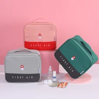 home medical bag portable emergency bag medicine storage bag travel portable first aid kit fabric storage box portable storage