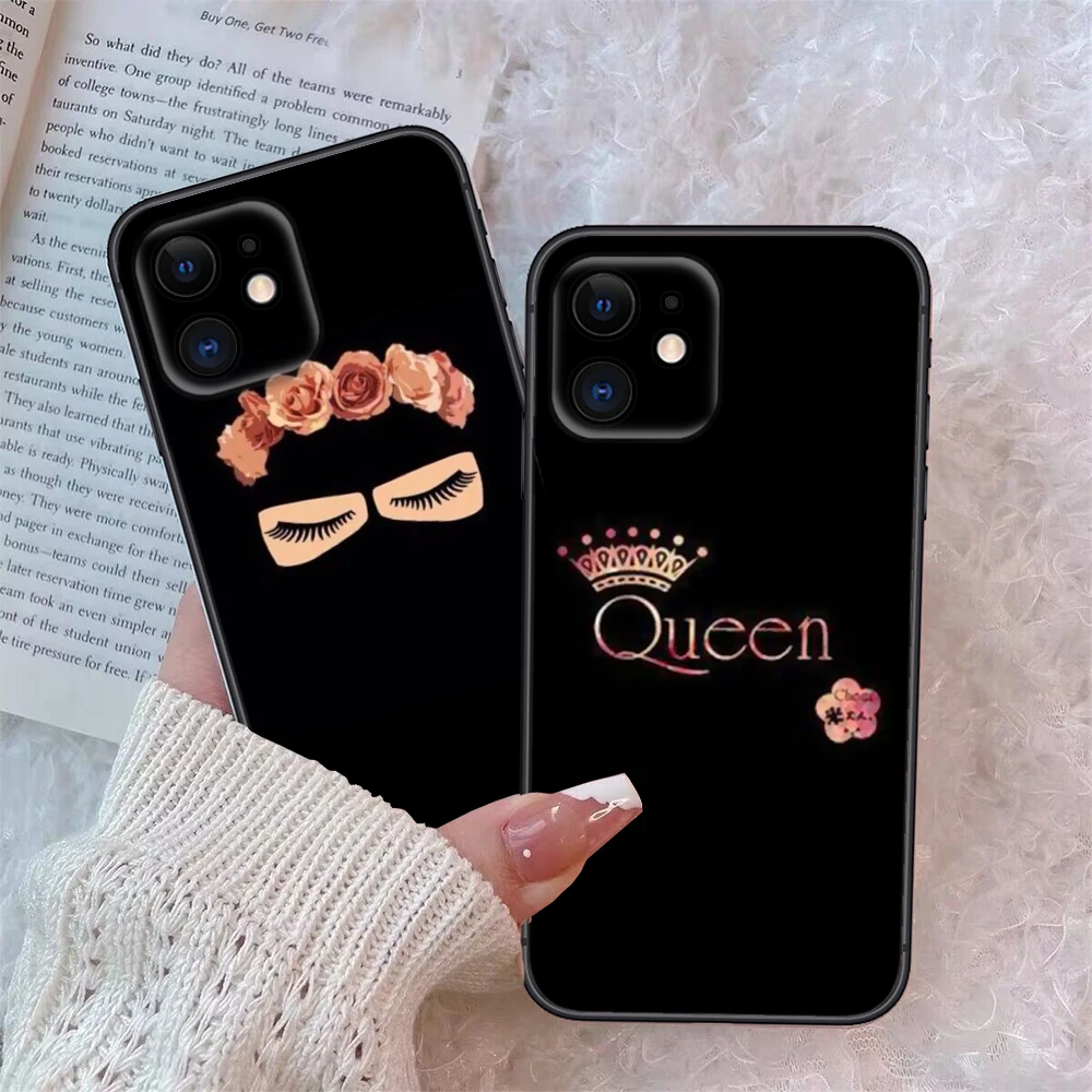 Мягкий чехол Muslim Islamic Gril Eyes для Redmi Note 11 11S 10 10T Pro Max 10S 9T 9 9S 8 8T 7 Xiaomi Mi 11I 12 12X