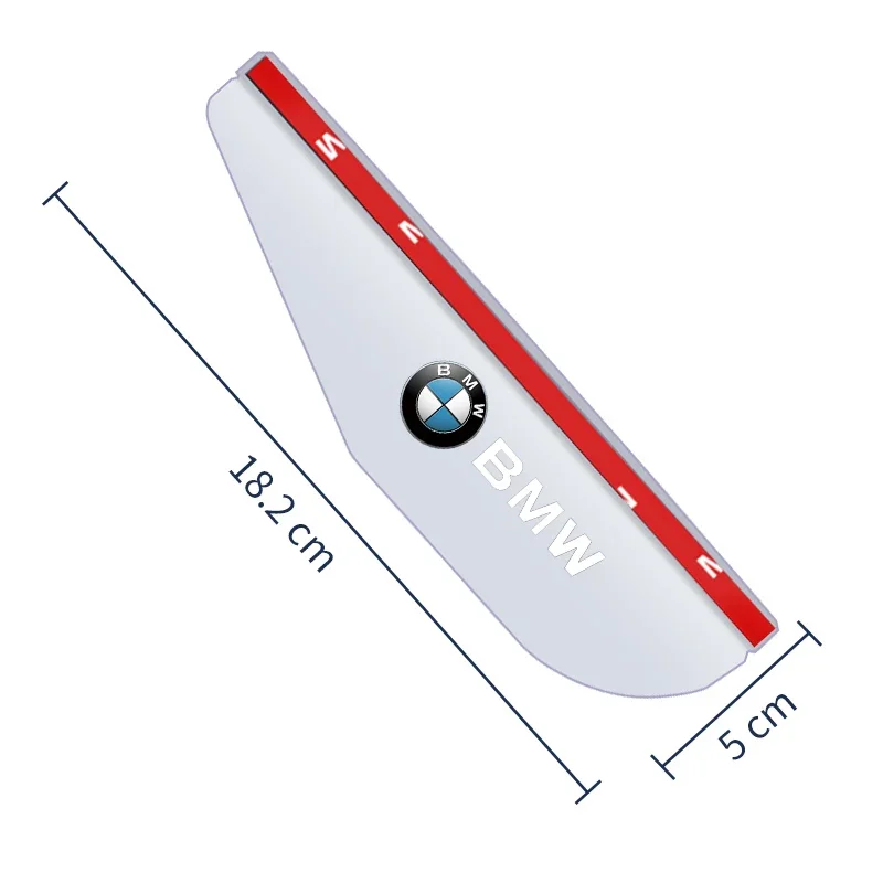2 шт. прозрачные автозапчасти защита зеркала заднего вида козырек от дождя крышка