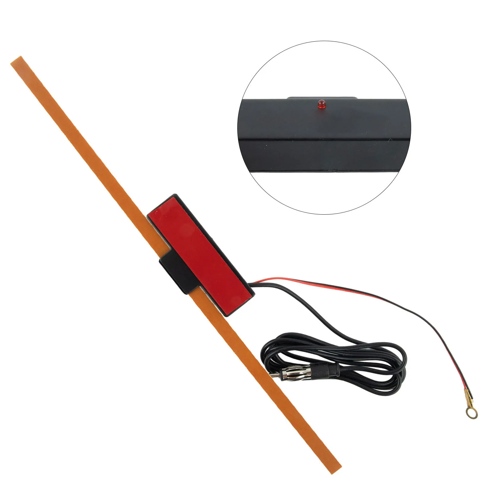 

Mount Adhesive FM Radio Antenna Antenna Amplify FM Signals FM-AM-LW-SW VHF CH2 - 13 Brand New And High Quality