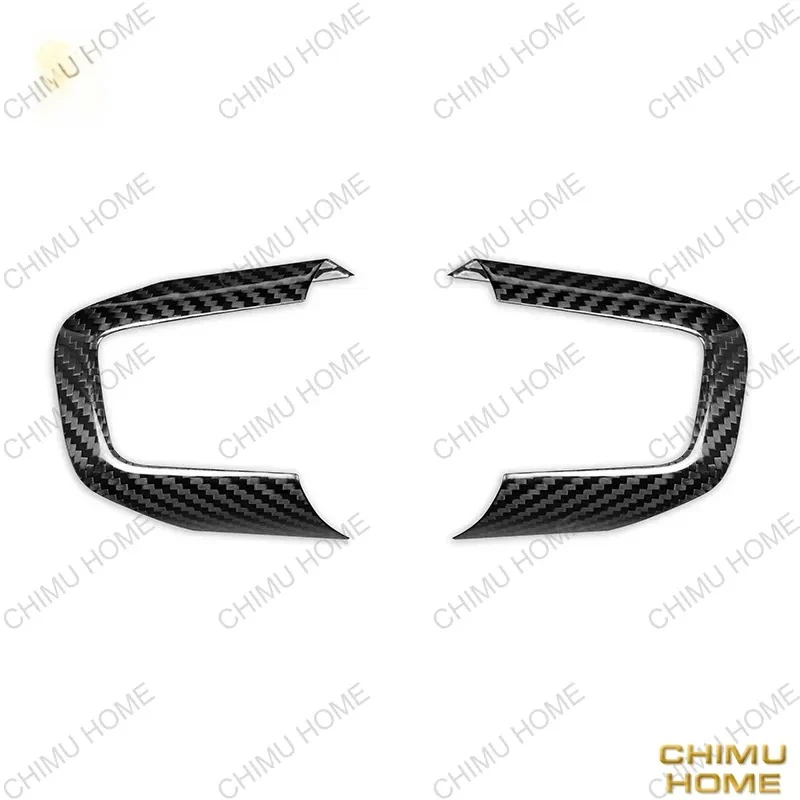 【CHIMU HOME】 Накладка на рамку кнопок рулевого колеса из настоящего карбона для Mini Cooper F54 F55 F56, элемент стайлинга интерьера (art.: 3920dc2e71b56) - 3920dc2e71b56