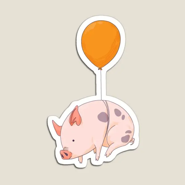 

Магнит детский «когда свиньи»