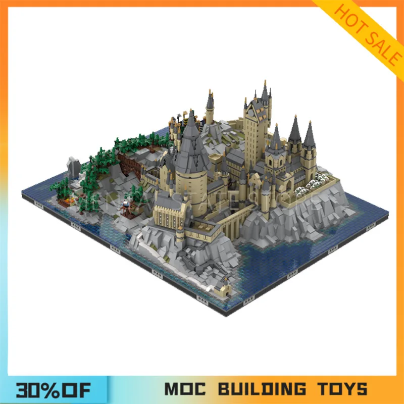 7587 шт. Детский конструктор MOC Замок микро-города