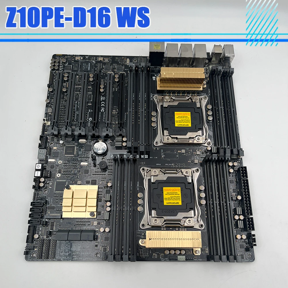 Для ASUS Z10PE-D16 WS C610 X99 LGA2011-3 16 * DDR4 IPMI 2 0 материнская плата для рабочей станции
