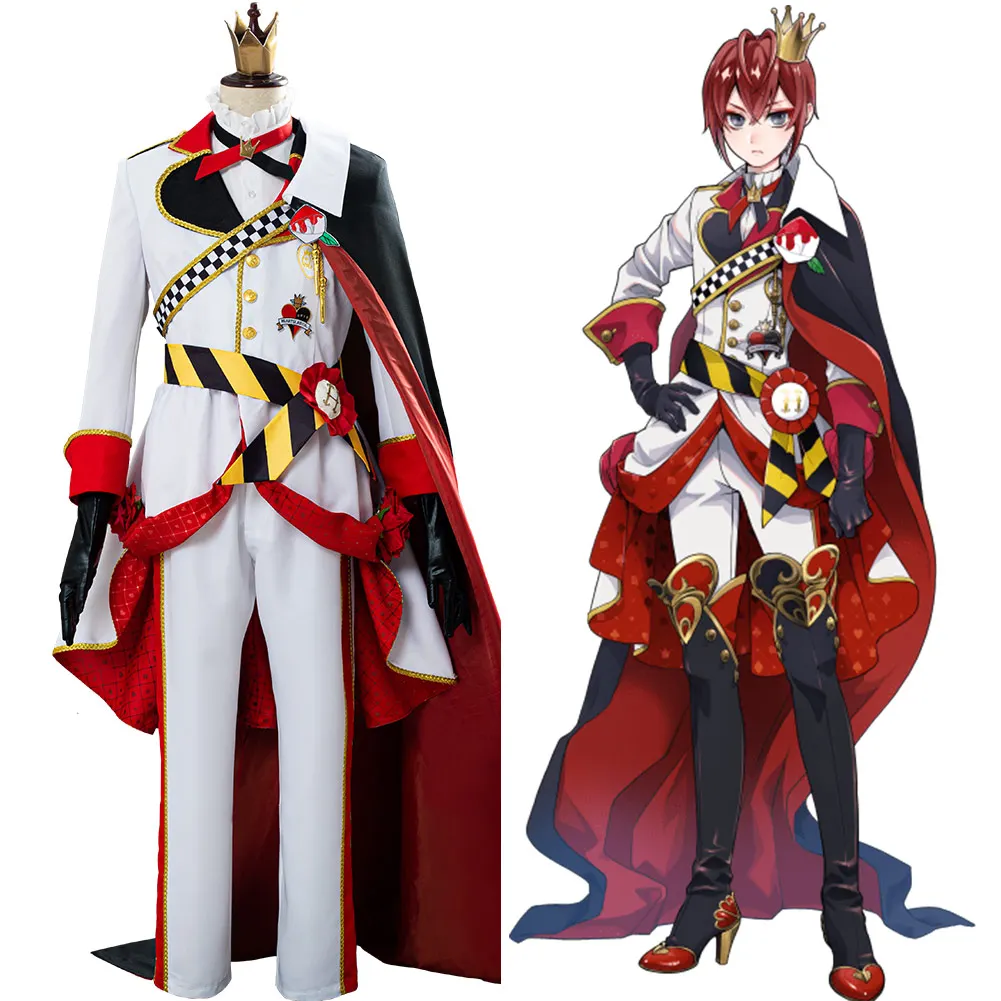 

Twisted Cosplay Wonderland Riddle Rosehearts Cosplay Costume Halloween Carnival costumes
