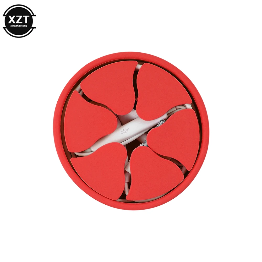 

Силиконовый органайзер для кабелей