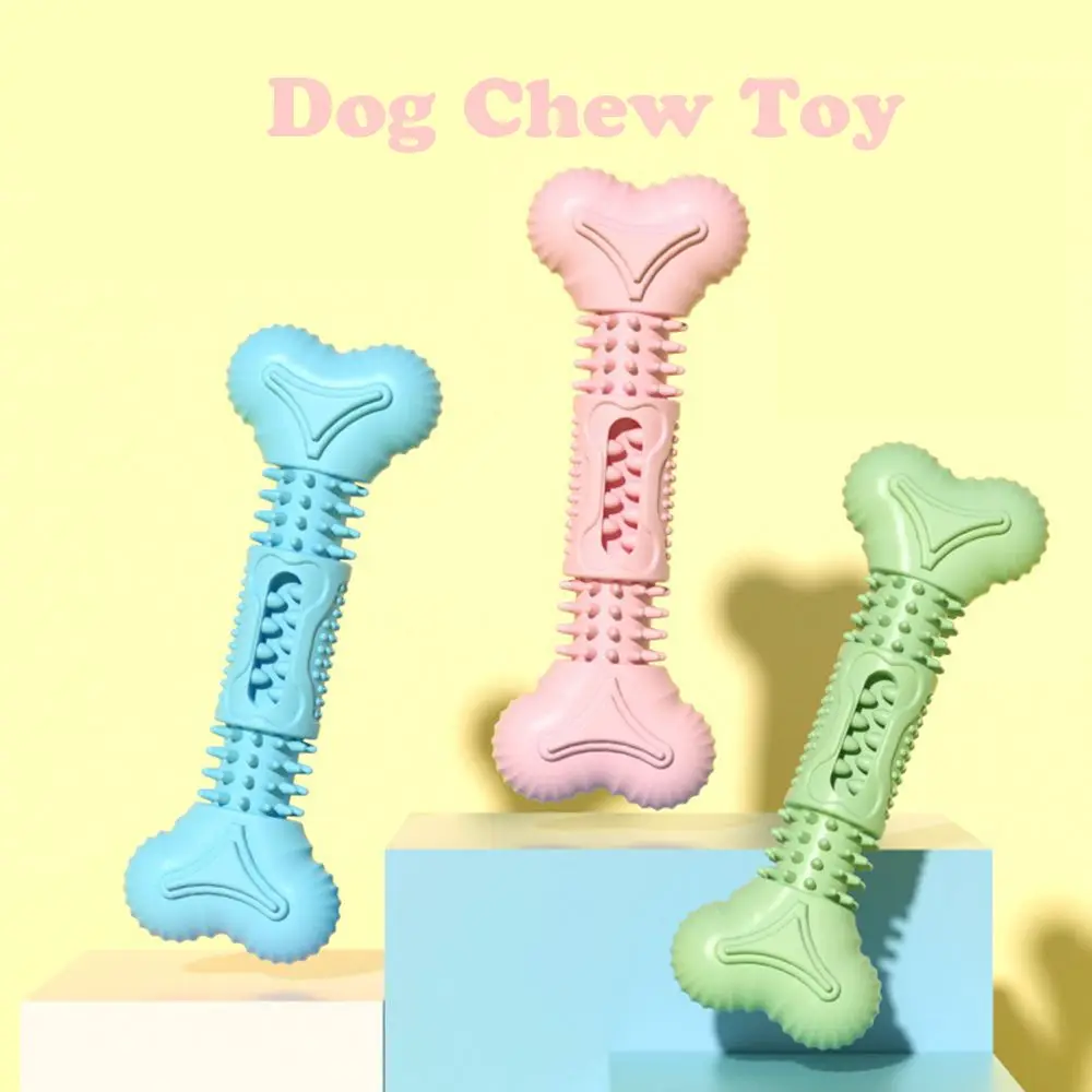 

Игрушки для жевания для собак, зубная щетка в форме кости для чистки зубов, забавные интерактивные игрушки для домашних животных, прочная иг...