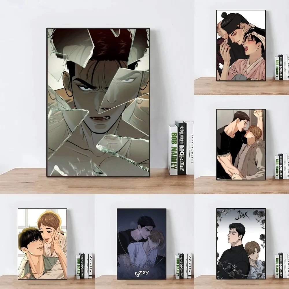 J-Jinx B-BL постер с комиксами настенное искусство домашний декор комнаты цифровая