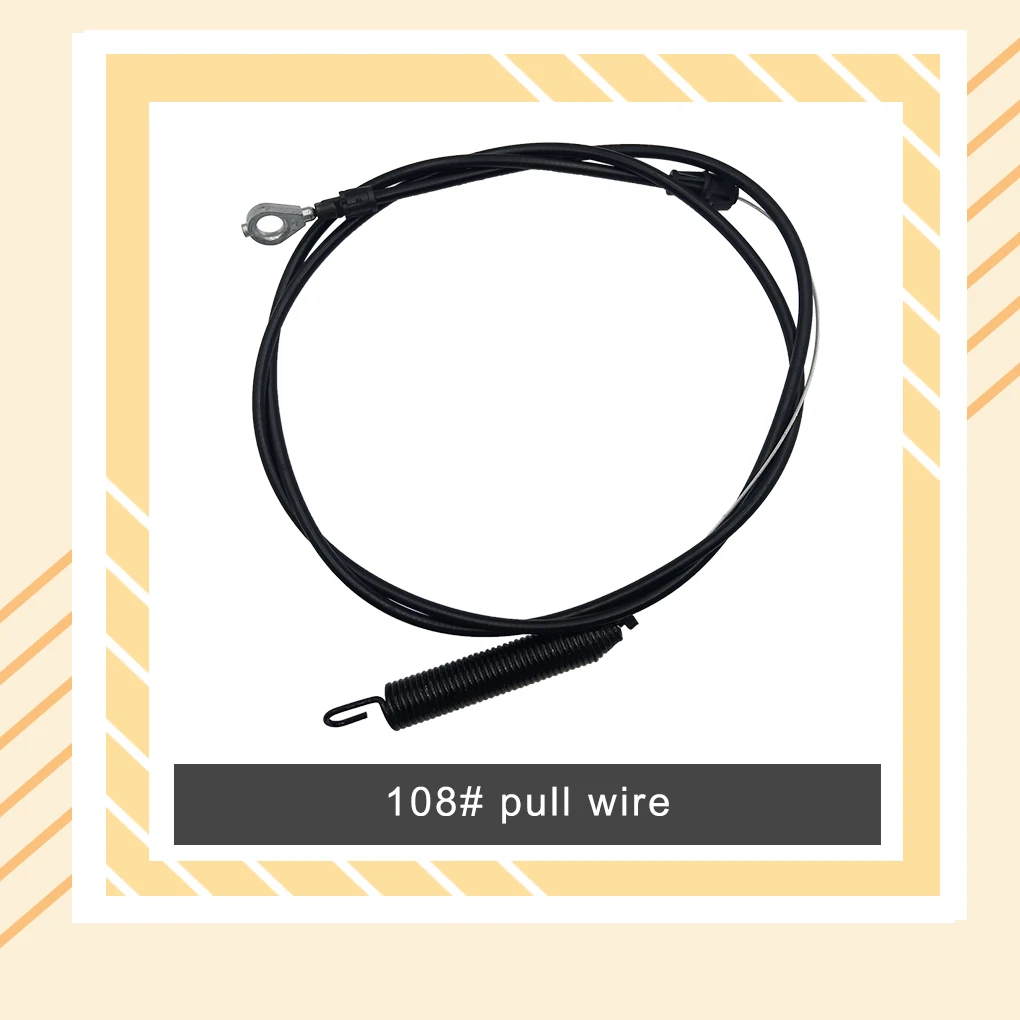 

Motorcycle Pull Wire Modification Cable Functional Emergency Line Deck Clutches Cables Outdoor Working Repair Parts