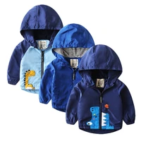 kids hooded outwear jacket coat baby boys autumn winter zipper sportswear casual cartoon coats childrens clothes for 2 8 years