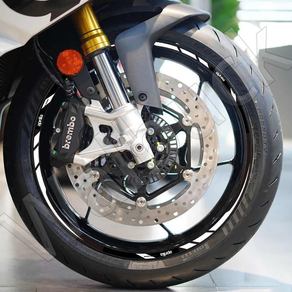 Мотоциклетная наклейка в полоску 17 дюймов для Aprilia Racing TUONO V4 1100 RSV4 RS150/250/660 GPR APR Shiver