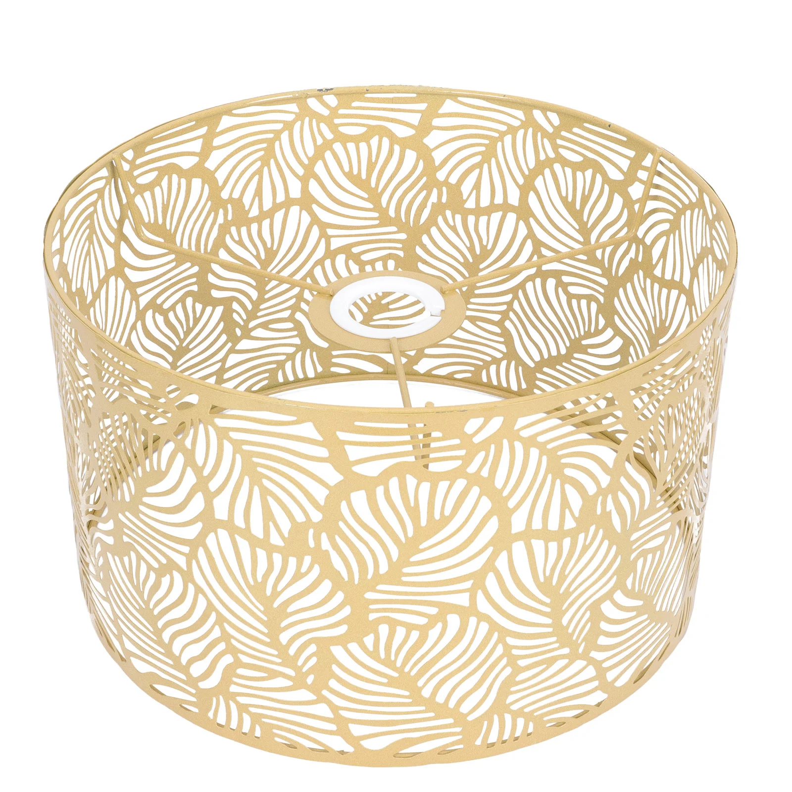

Wrought Iron Hollow Lampshade Light Desk Decorationation Household Desk Accessory