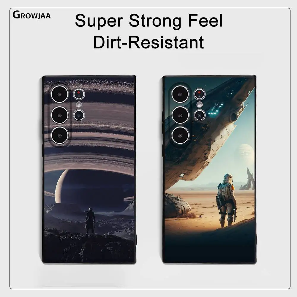 Фото Чехол для телефона Video Game S-Starfield для Samsung Galaxy S25 S24 S22 S23 Ultra S21 S20 Plus 5G, матовый нескользящий мягкий чехол с полным покрытием №3