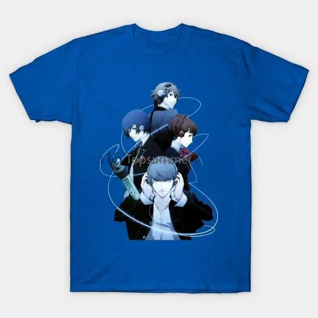 

Men T-Shirt Shin Megami Tensei Persona 4 Tshirt Women T Shirt