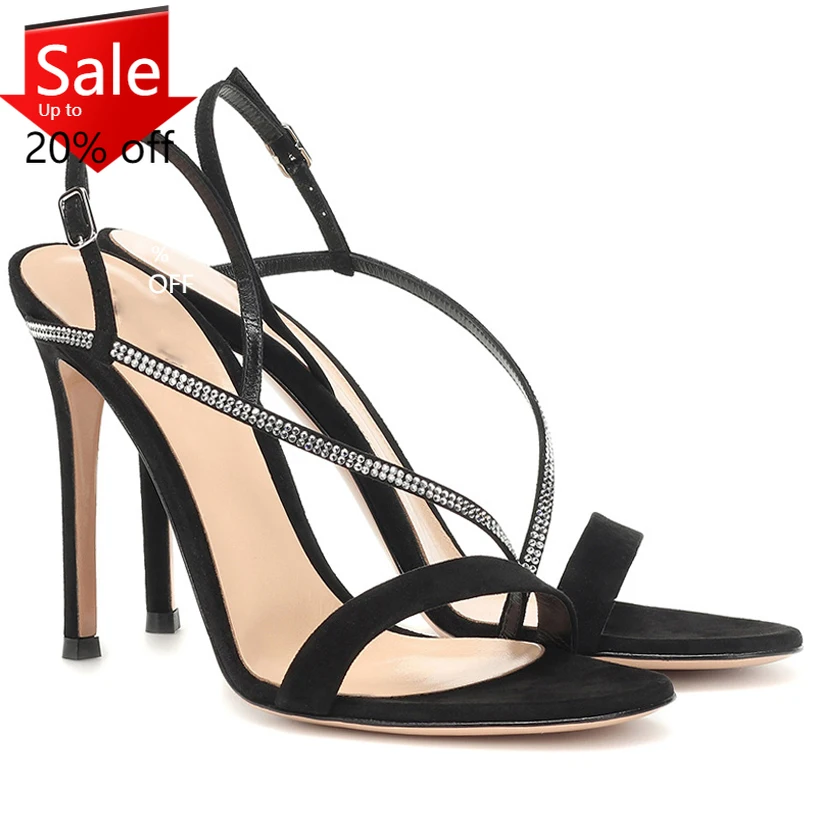 

Women Stiletto Thin High Heel Buckle Ankle Strap Sandal Sexy Bridal Evening Party Dress Shoe Fashion Summer Lady Sandal 4-CHC-17