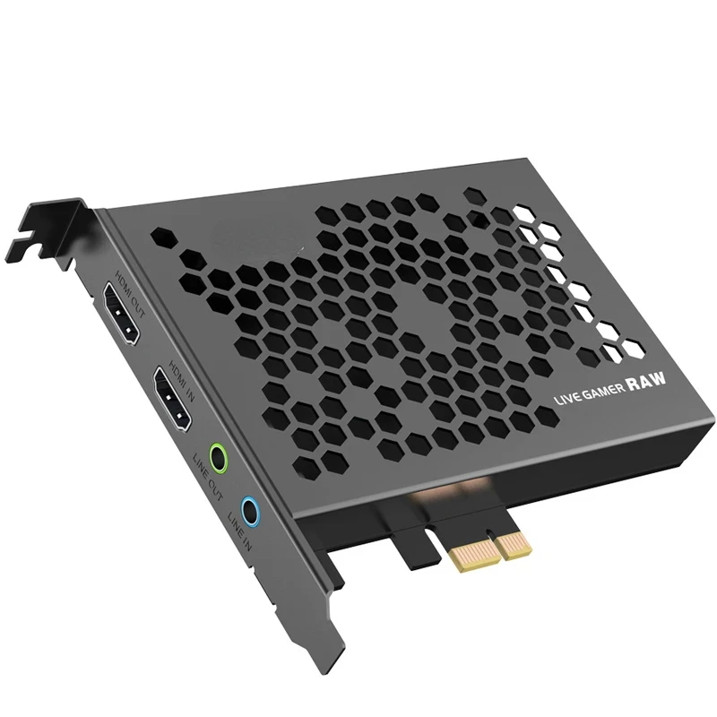

4K 30 Гц Full HD 1080p 60fps 120fps PCIe Карта видеозахвата PCI игровая запись коробка HDMI петля аудио линия в ПК прямая трансляция