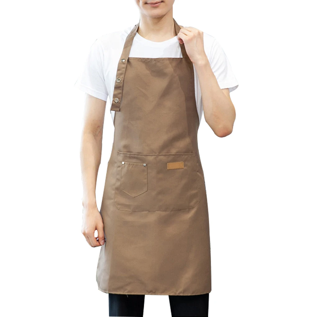 

Cotton Kitchen Apron Baking House Pocket Cooking Bib Kitchen Cooking Chef Bib Kitchen Accessory