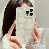 oil painting white seashells wave retro phone case for iphone 13 pro max 12 mini 11 xr xs max x 7 8 plus cell back cover funda