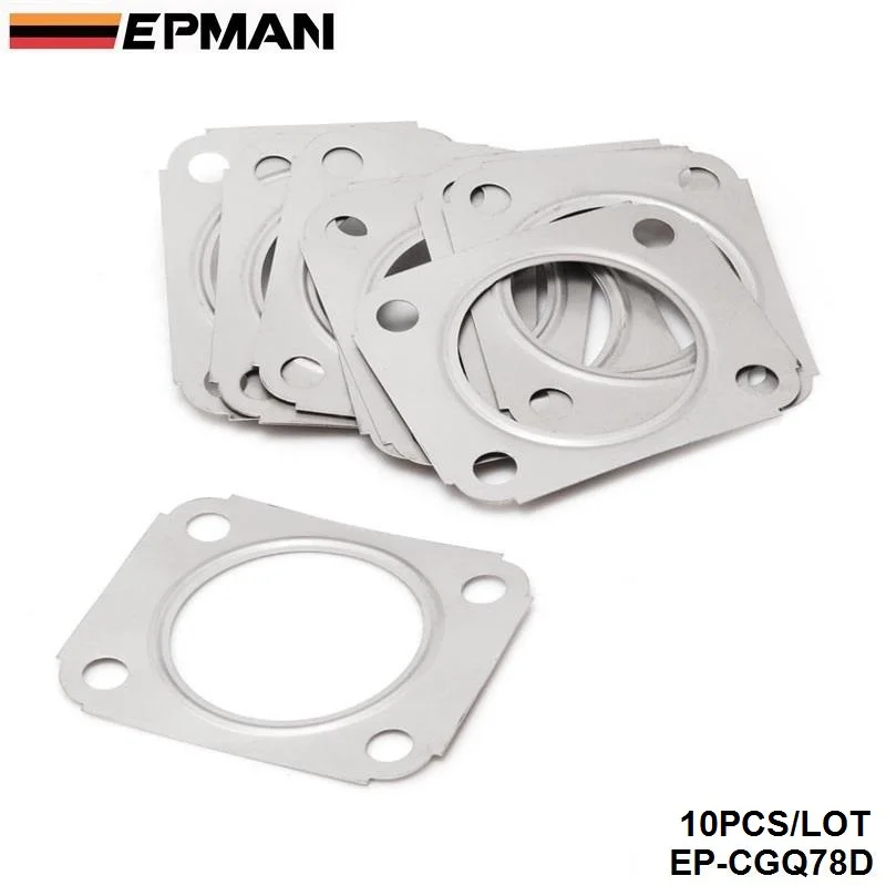 

For Mitsubishi 14B 16G Big 1G 2G EVO I - III Turbo Inlet & Downpipe Stainless Steel GASKET EP-CGQ78D
