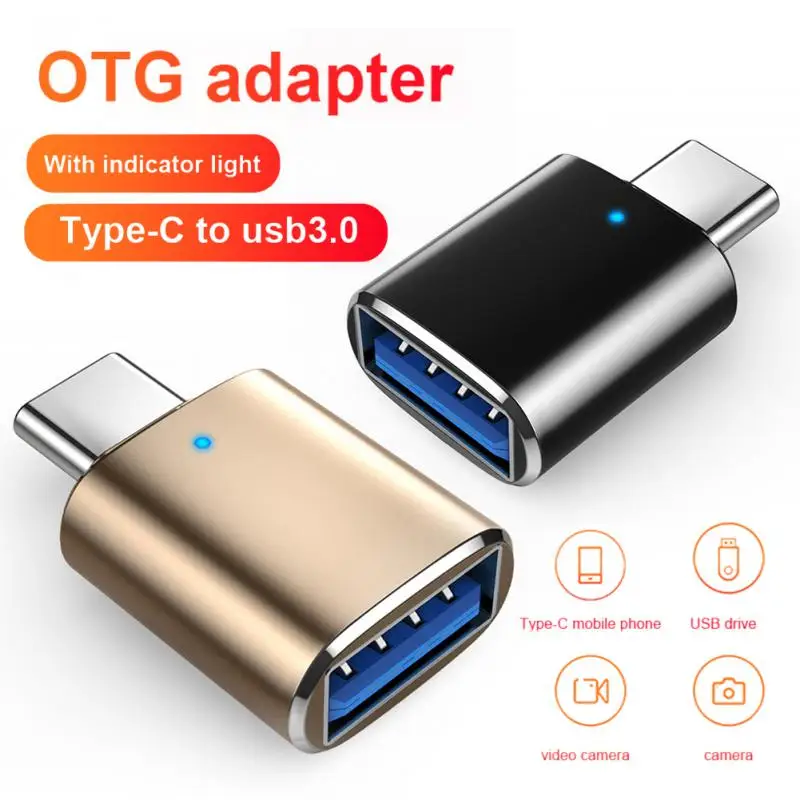 

Переходник с USB 3,0 на Type-C OTG, переходник с USB type C «папа» на Micro USB «мама» для Macbook, Samsung S20, разъем USB C OTG