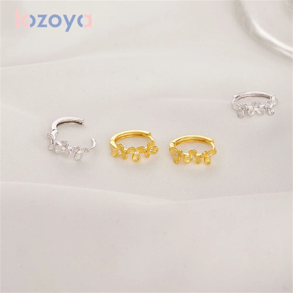 

Женские серьги из серебра 925 пробы, с фианитом