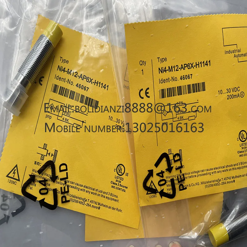 Точечный датчик NI4-M12-AP6X-H1141-H1141 Бесконтактный переключатель