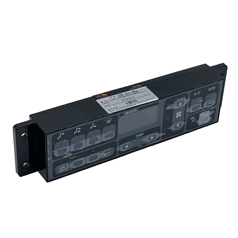 Панель кондиционера экскаватора для Kato HD820 HD512 820 1023 1430-1-2-3R Запчасти