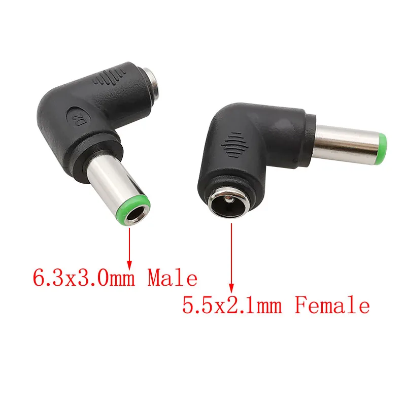 

Разъем постоянного тока 5,5x2,1 мм, гнездовой адаптер питания постоянного тока на 6,0x4,4 мм 6,3x3,0 5,5x2,5 5,5x1,7 4,8x1,7 4,0x1,7 мм, штекер под прямым углом